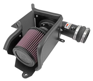 Volkswagen Jetta Performance Air Intake - K&N Engineering - Typhoon Short Ram - `13-`14